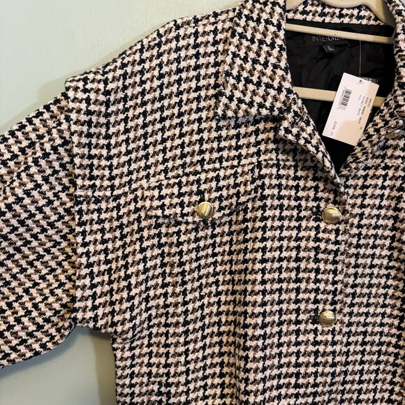 Intermix Outfit 2Piece Set Kiki Tweed Jacket XL & Coco Mini Button Mini Skirt 10 - Picture 6 of 16